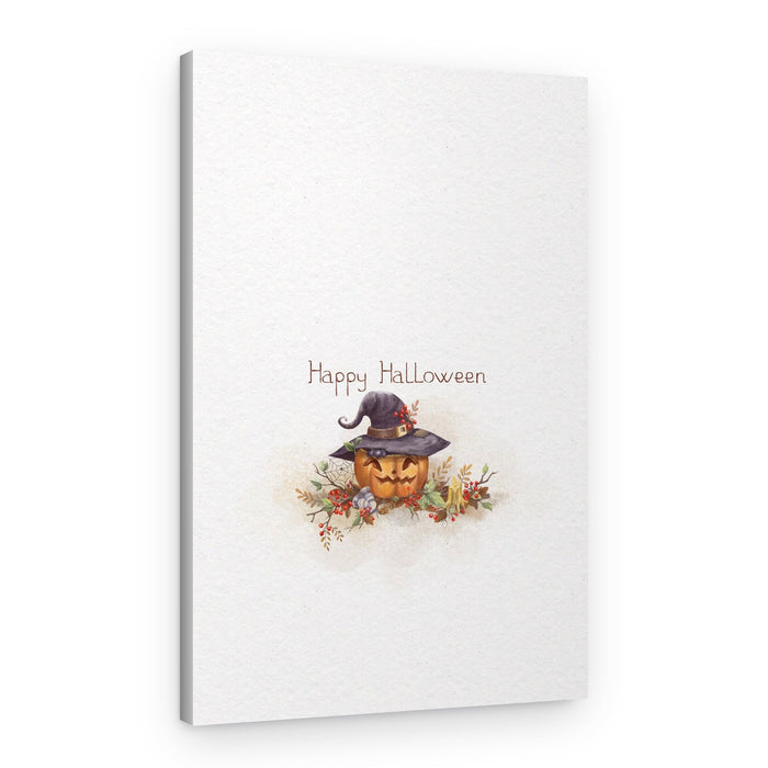 Happy Halloween Pumpkin – Canvas Print