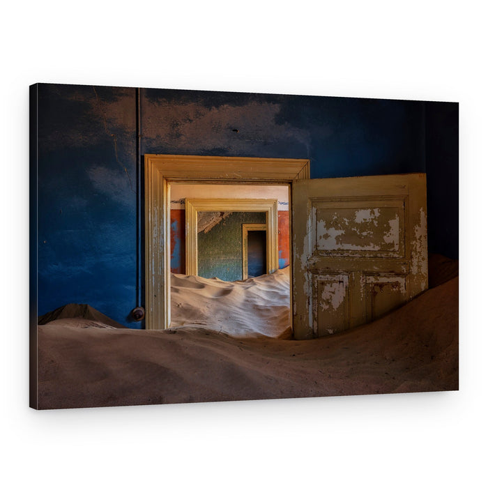 Sand Through Doors – Canvas Print