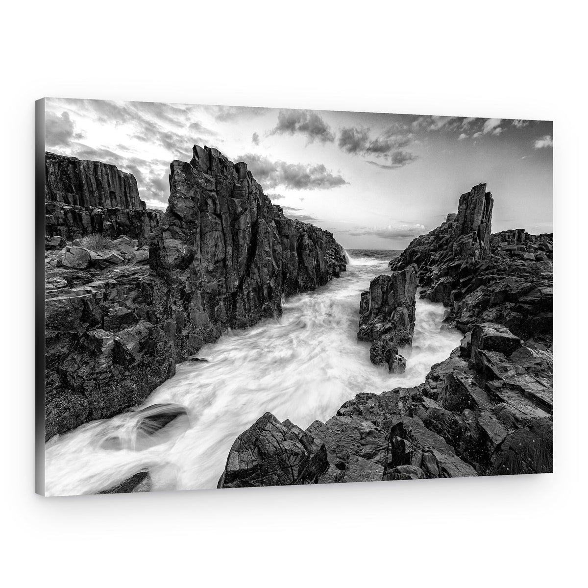 Wild Ocean Channel – Canvas Print