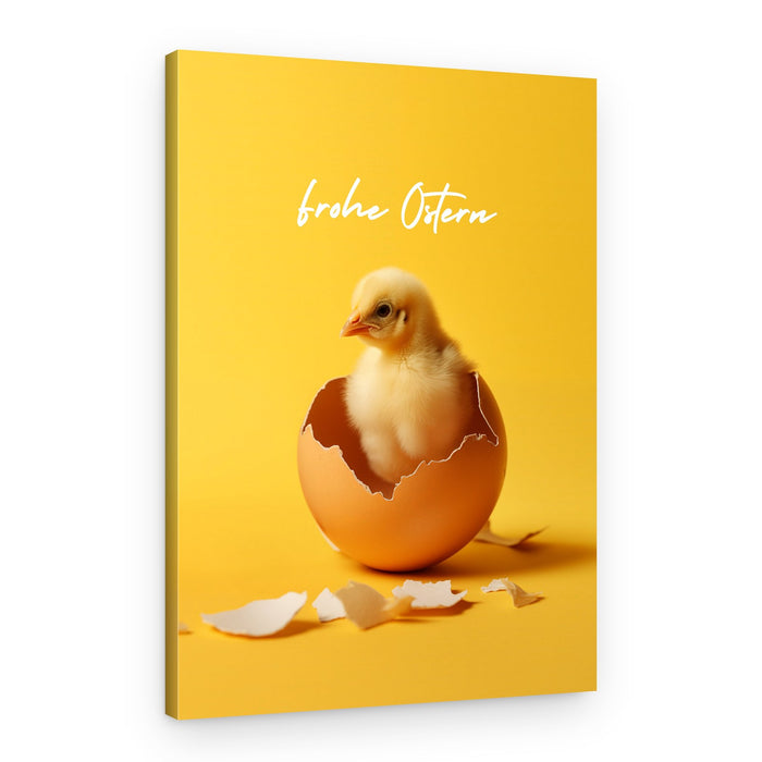 Hatching Easter Chick – Canvas Print