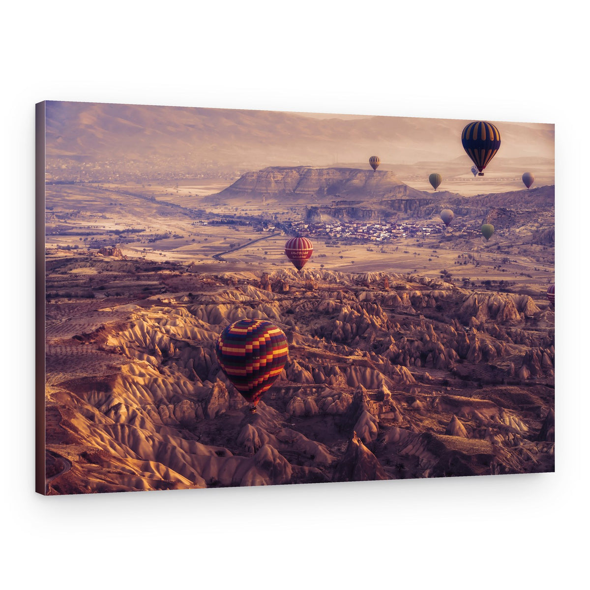 Hot Air Balloons Over Cappadocia – Canvas Print