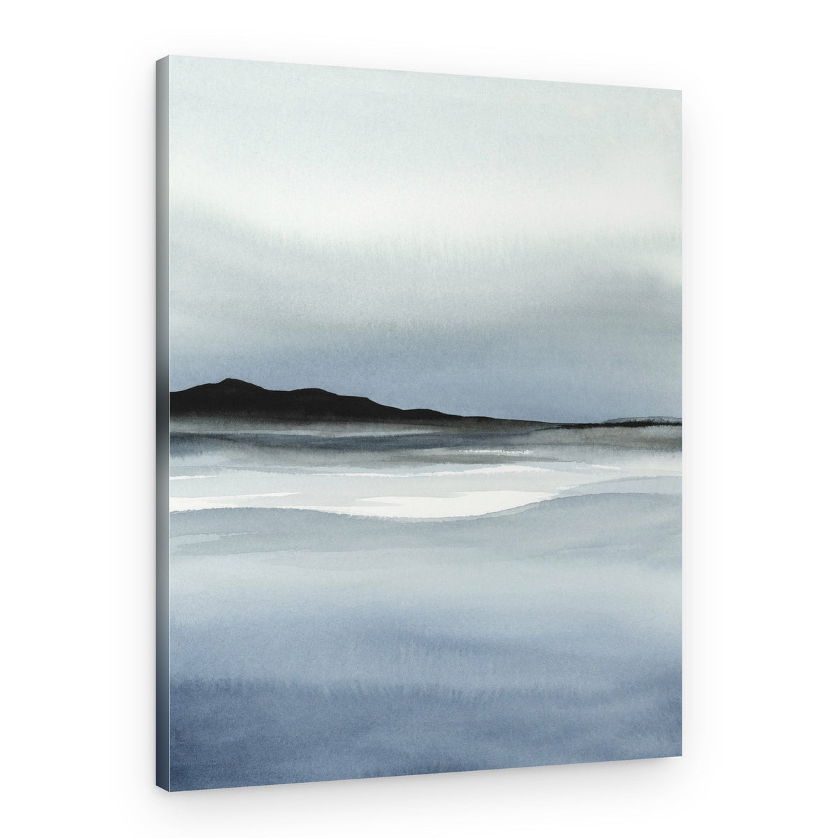 Serene Mountain Waters – Canvas Print