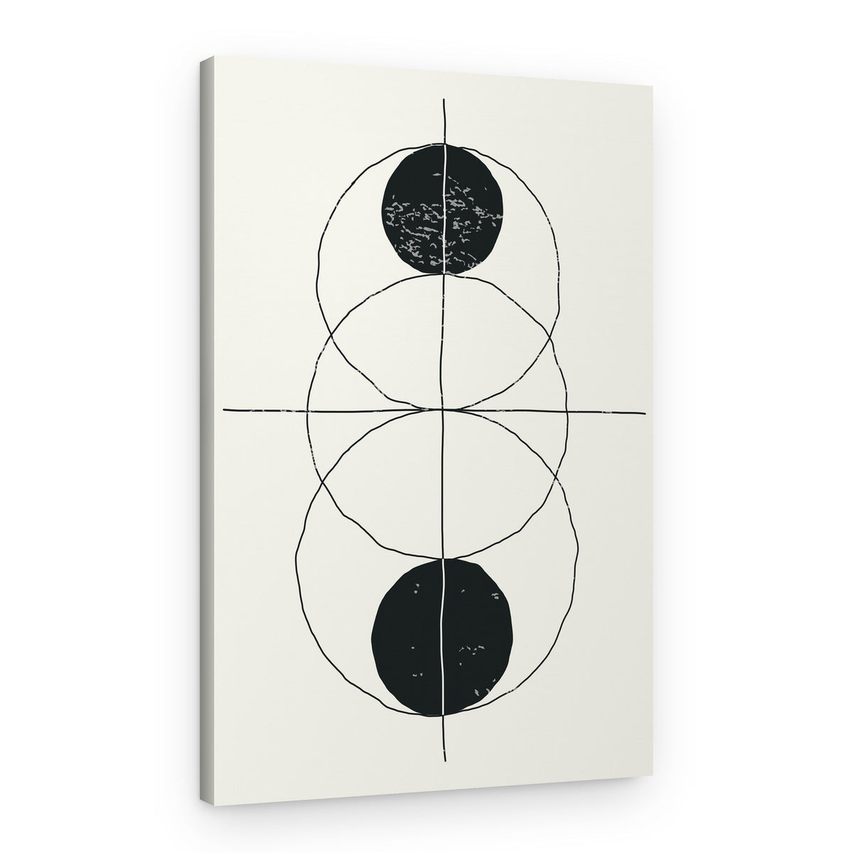 Abstract Circle Balance – Canvas Print