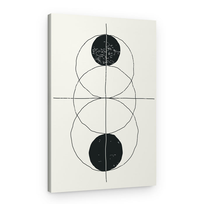 Abstract Circle Balance – Canvas Print
