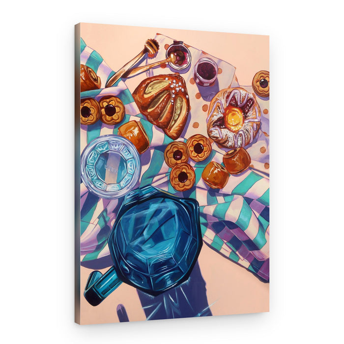 Sunny Breakfast Treats – Canvas Print