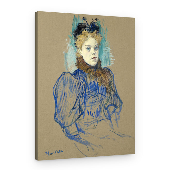 May Milton Portrait (1895) – Canvas Print