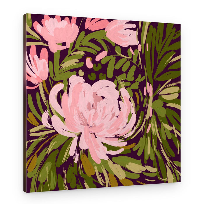 Lush Pink Blooms – Canvas Print