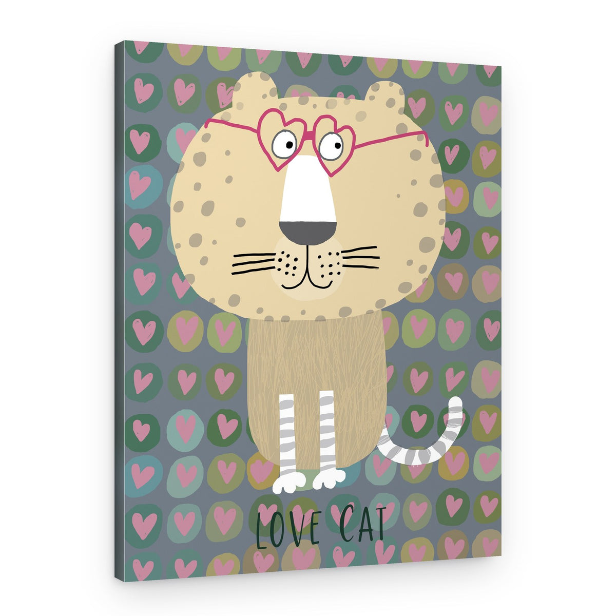 Love Cat – Canvas Print