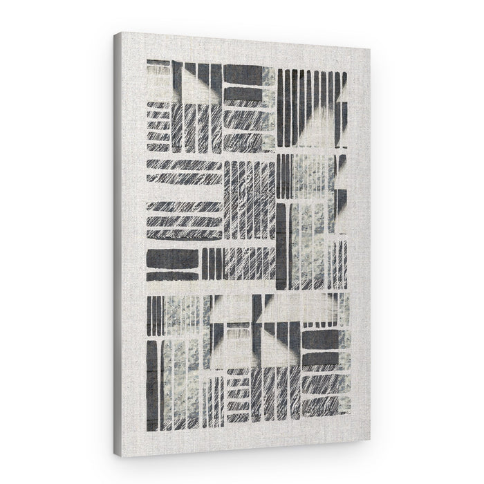 Abstract Block Pattern – Canvas Print