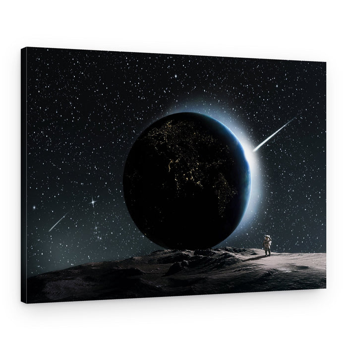 Lunar Earth Eclipse – Canvas Print