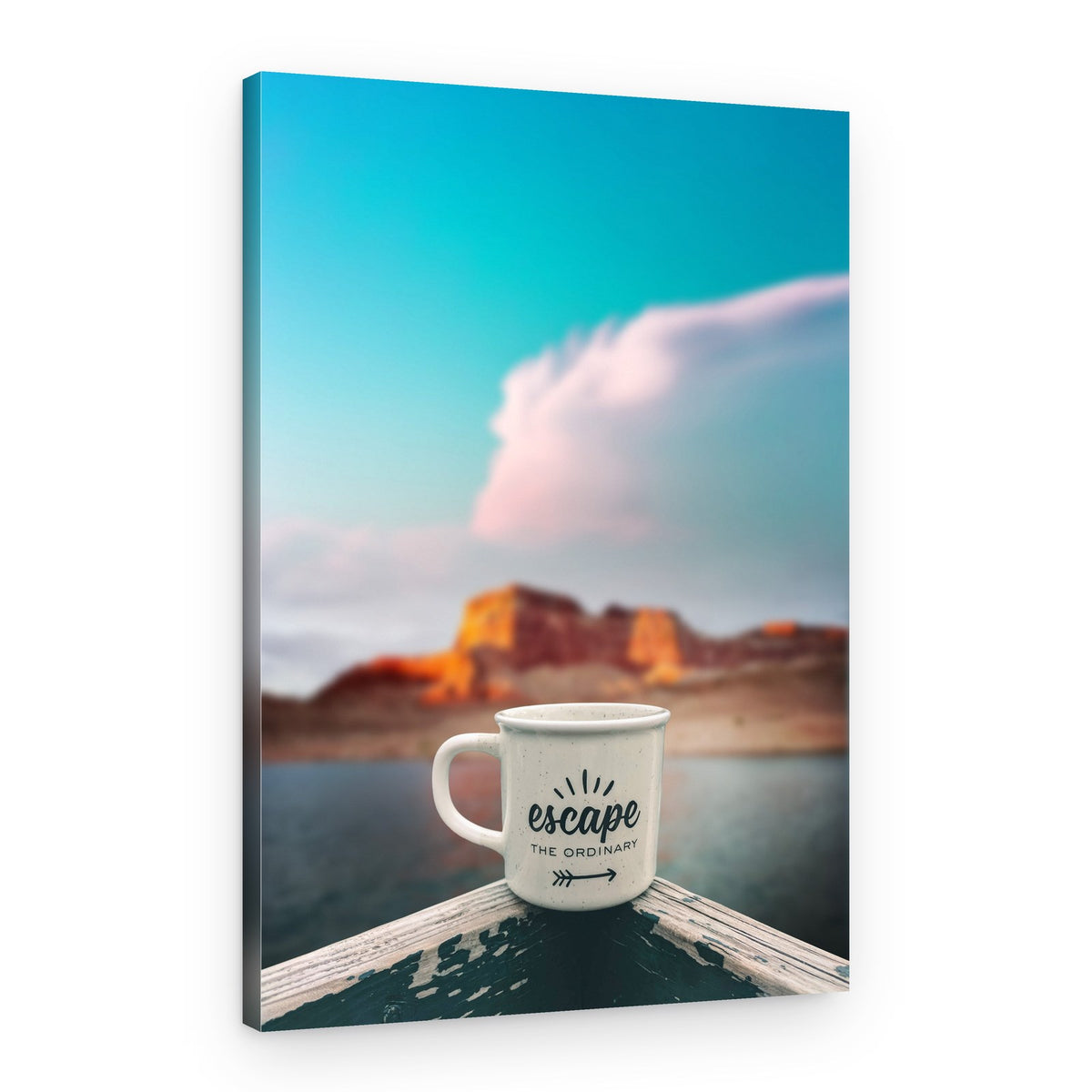 Escape the Ordinary View – Canvas Print