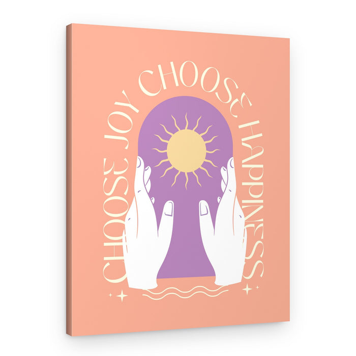 Choose Joy Happiness – Canvas Print