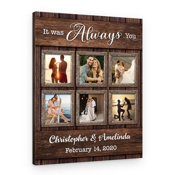 It Was Always You Custom Canvas Print