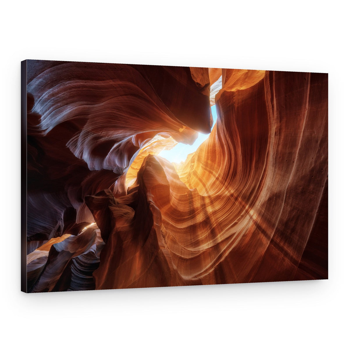 Golden Slot Canyon – Canvas Print