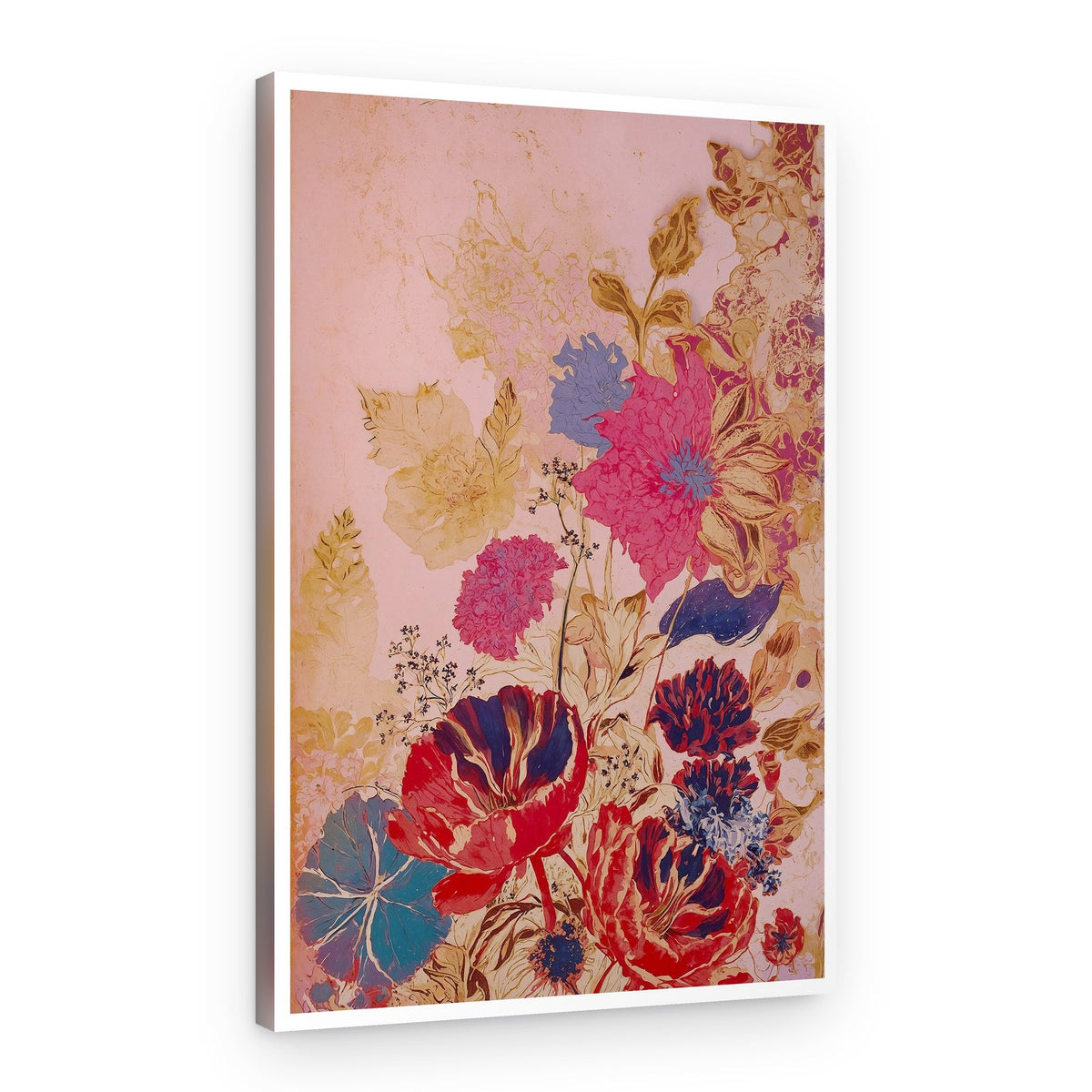 Floral Symphony – Canvas Print