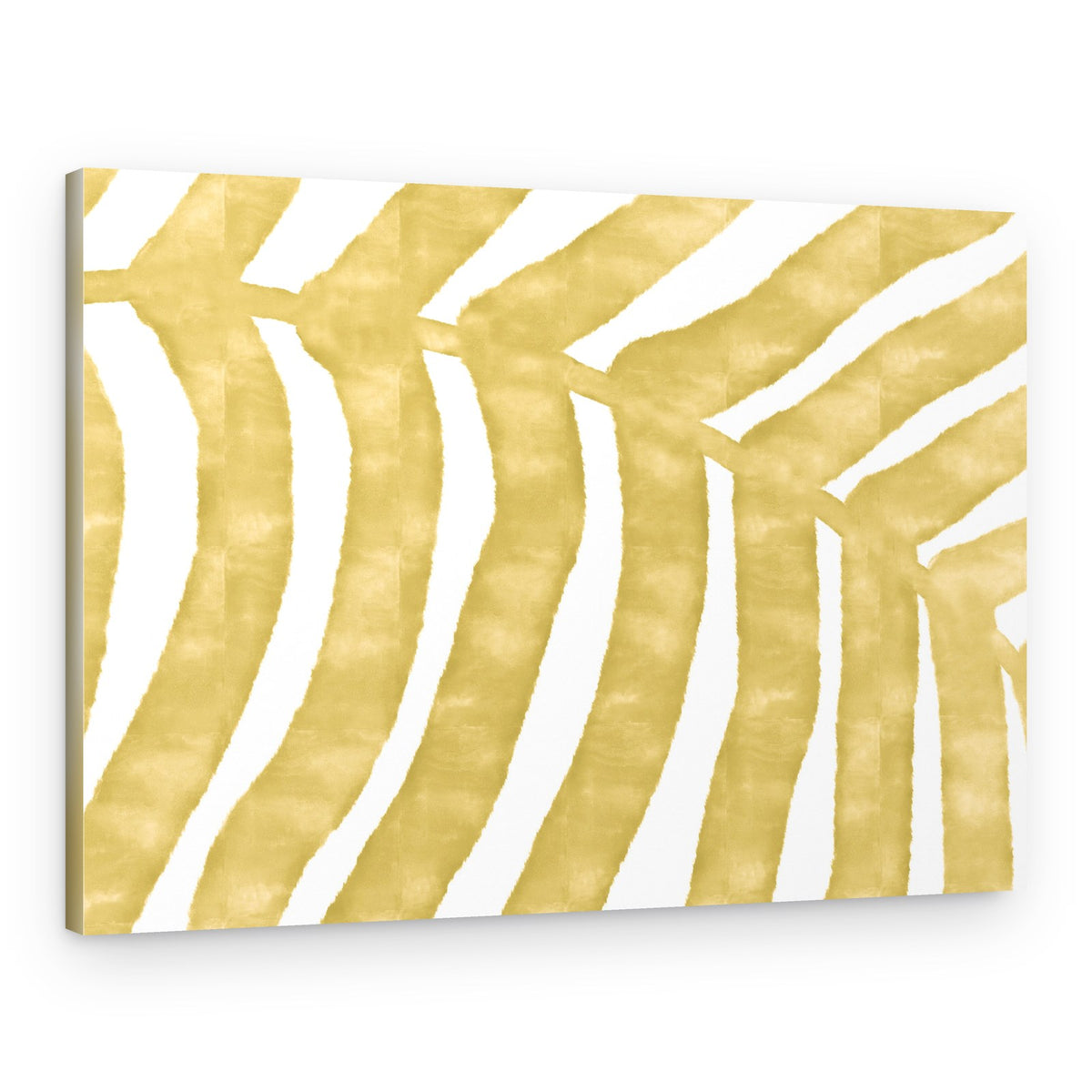 Abstract Golden Pattern – Canvas Print