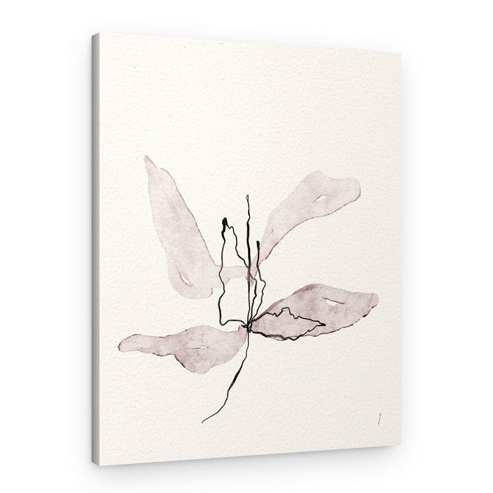 Delicate Botanical Bloom – Canvas Print