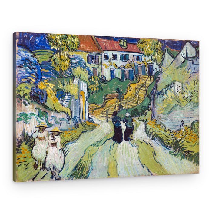 Stairway At Auvers (1890) – Canvas Print