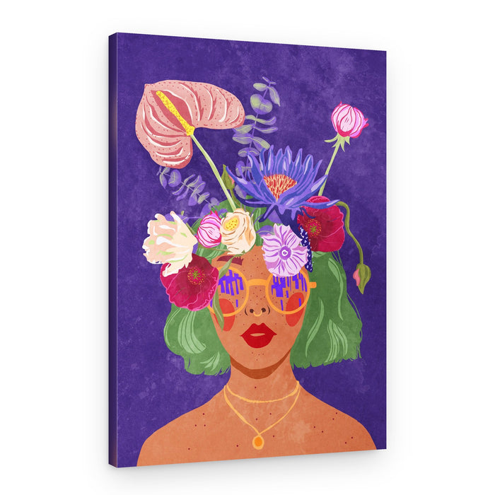 Flower head – Canvas Print