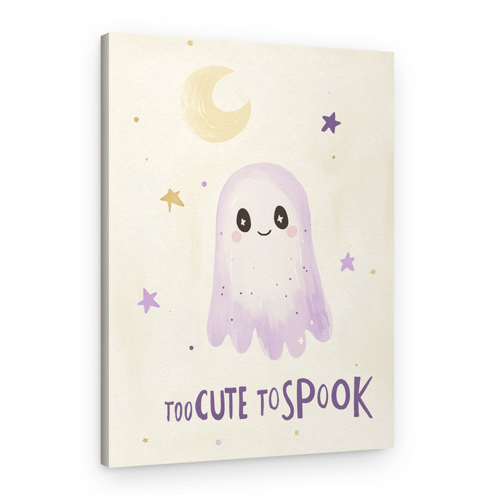 Adorable Ghost Night – Canvas Print