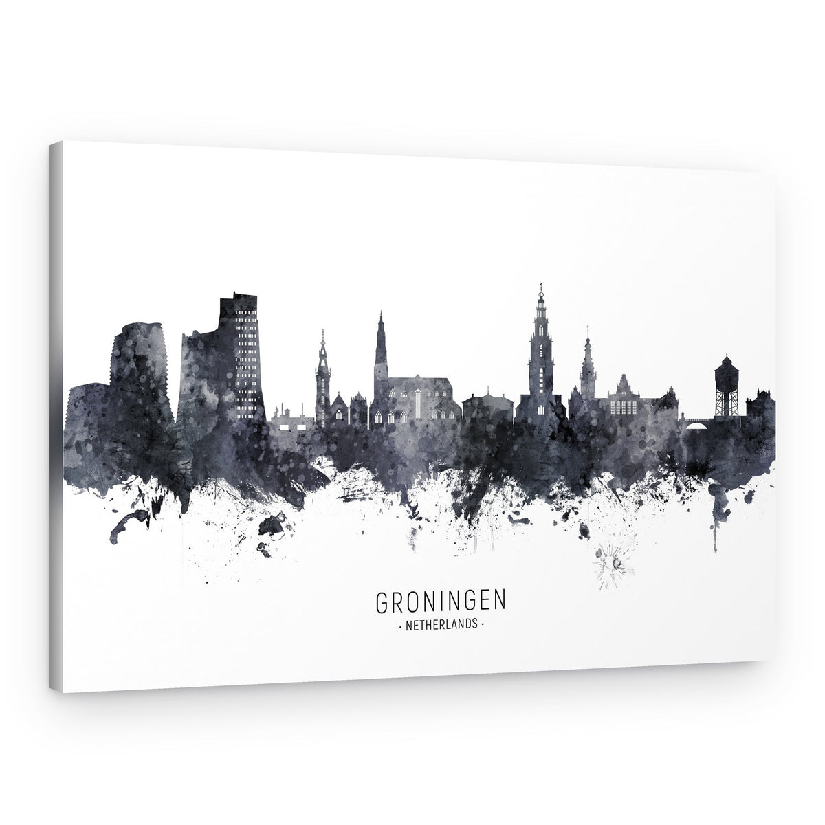 Groningen Netherlands Skyline – Canvas Print