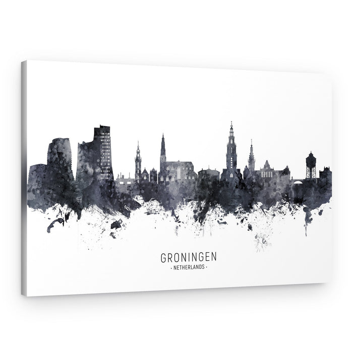 Groningen Netherlands Skyline – Canvas Print