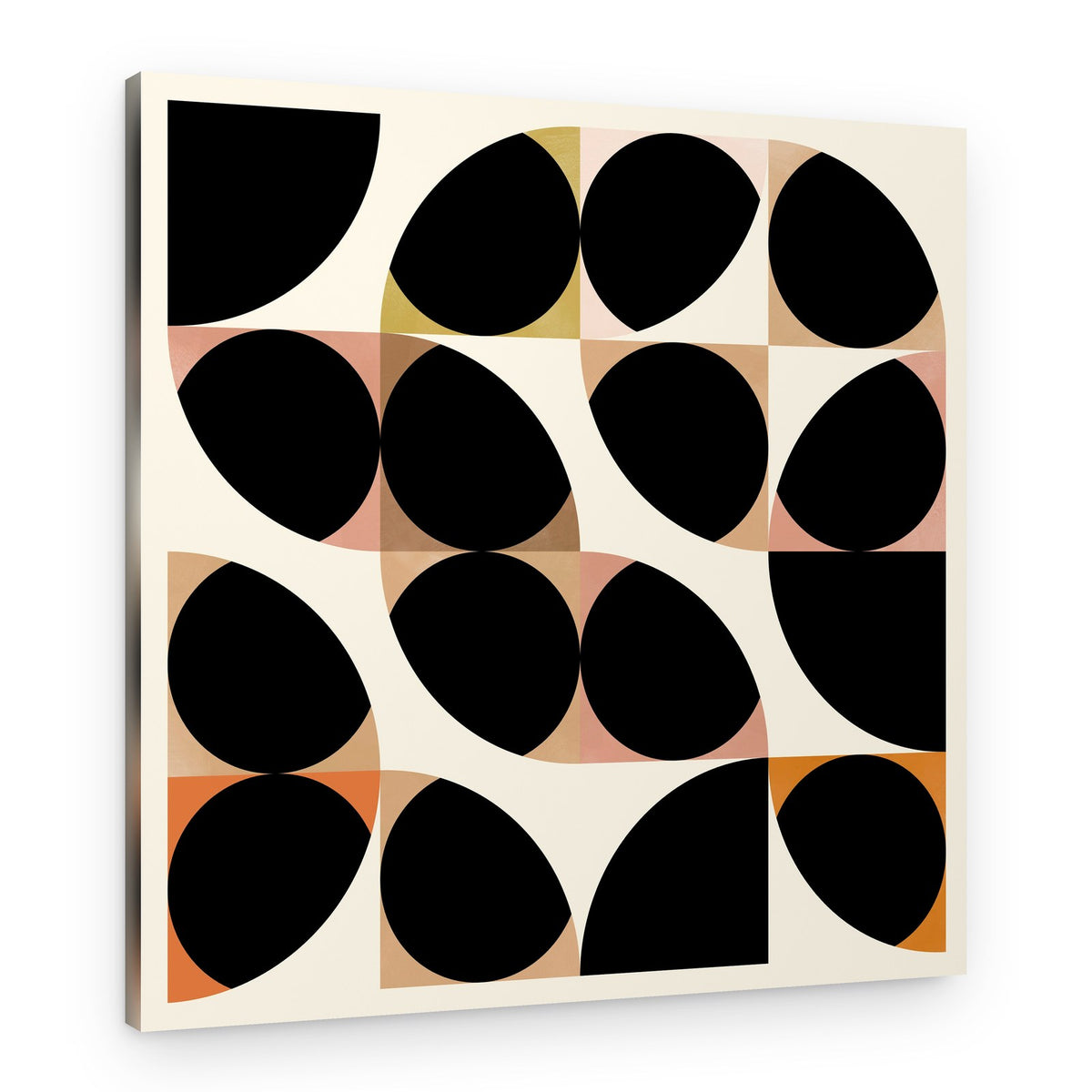 Circles Nov 19 B Unround Dots – Canvas Print