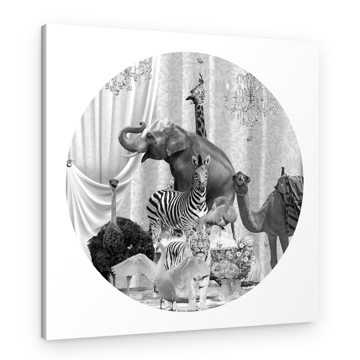 Grand Animal Gathering – Canvas Print