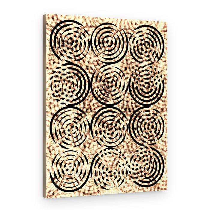 Dynamic Concentric Circles – Canvas Print
