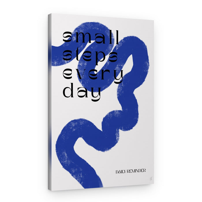 Small Steps Every Day – Canvas Print