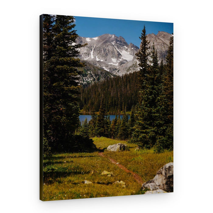 Mountain Lake Trail – Canvas Print