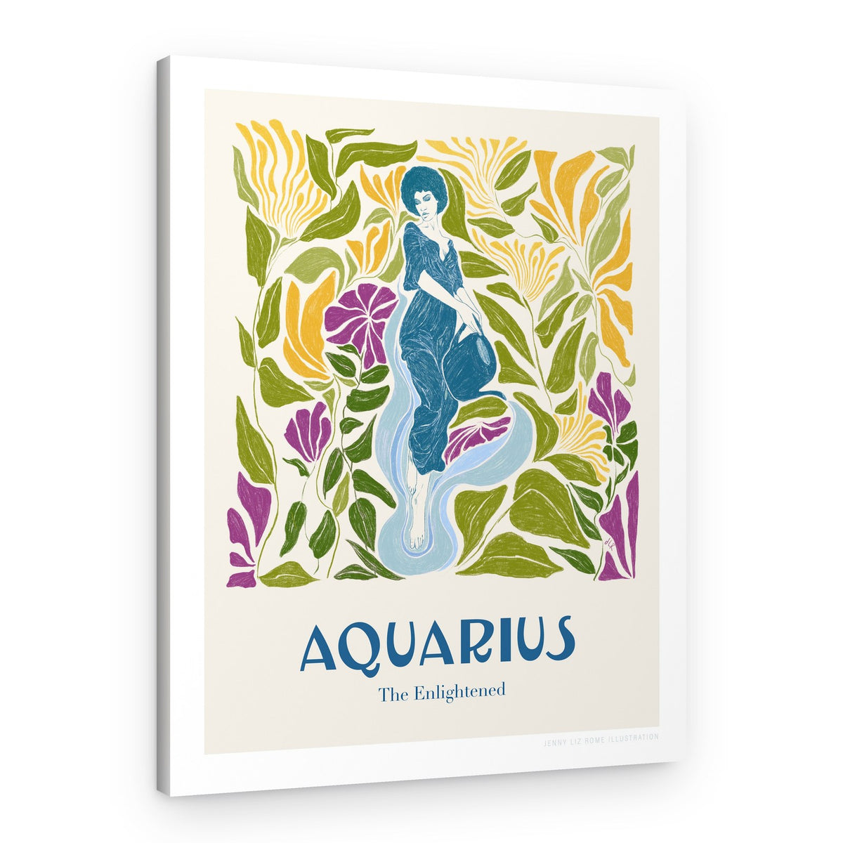 Jlr Aquarius Copy – Canvas Print