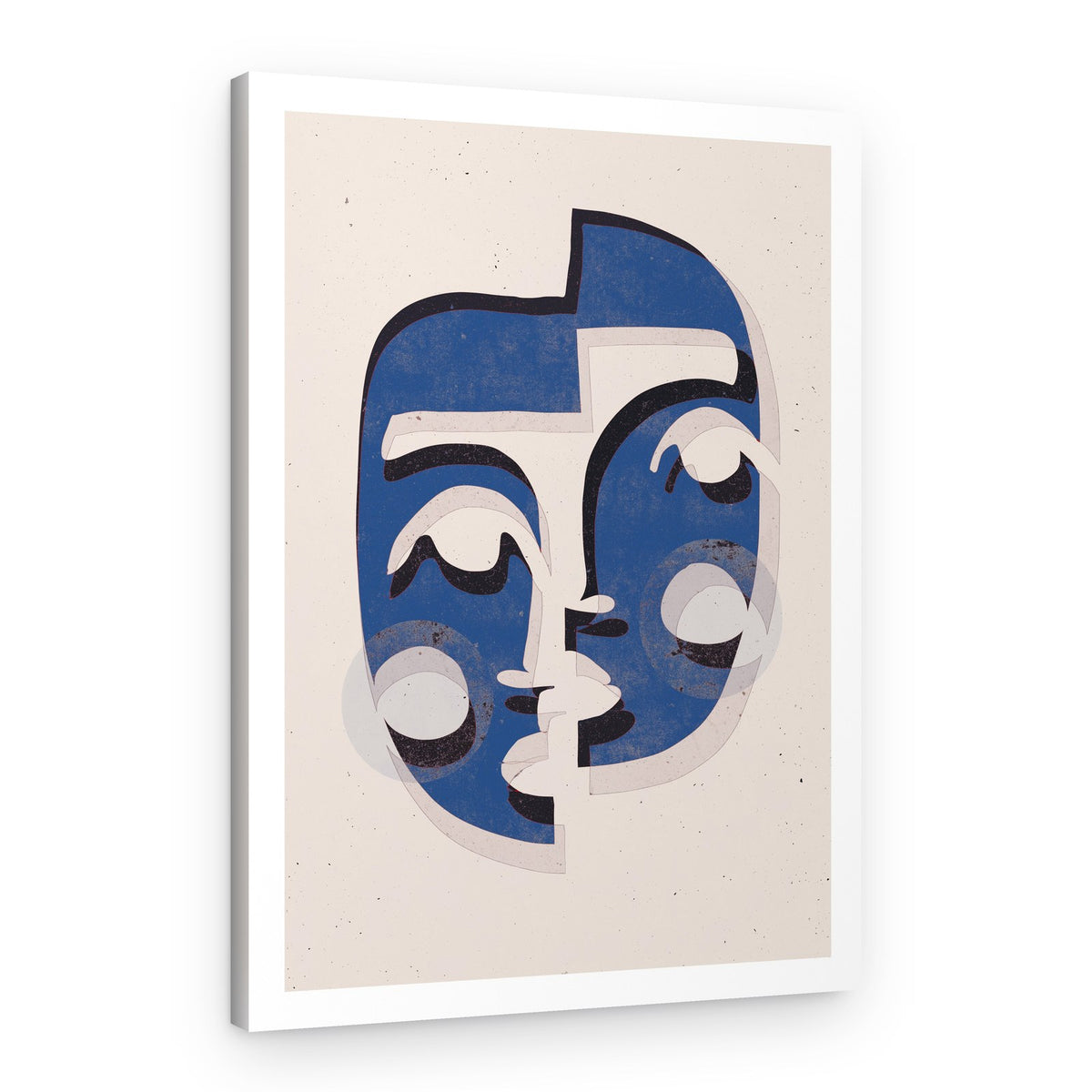 Fragmented Faces – Canvas Print