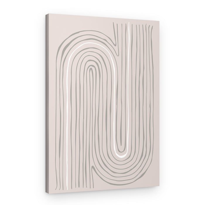 Modern Abstract Lines – Canvas Print
