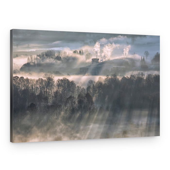 Work area – Canvas Print