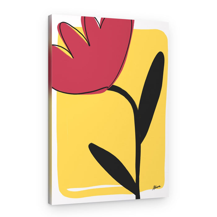 Bold Flower – Canvas Print