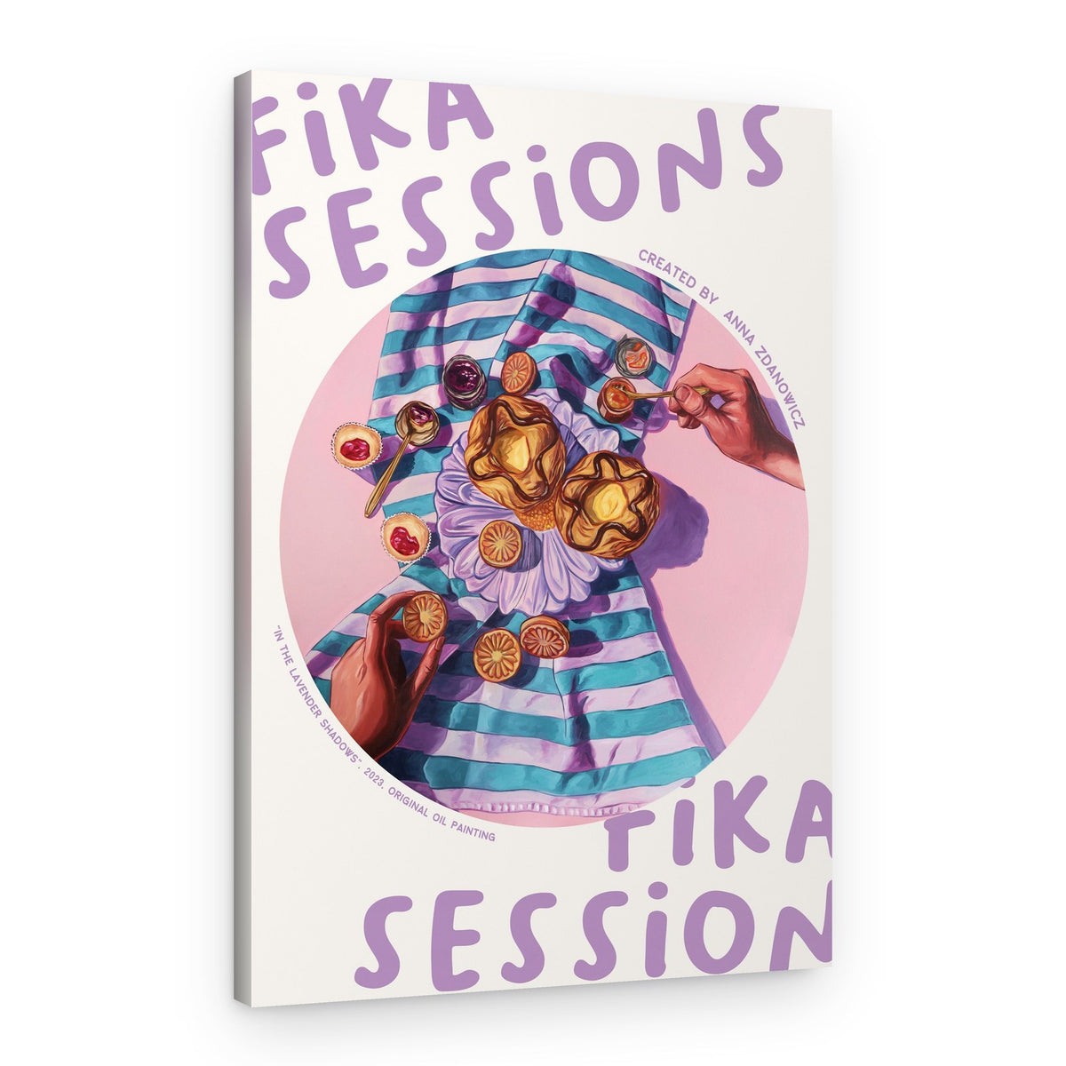Sweet Fika Spread – Canvas Print