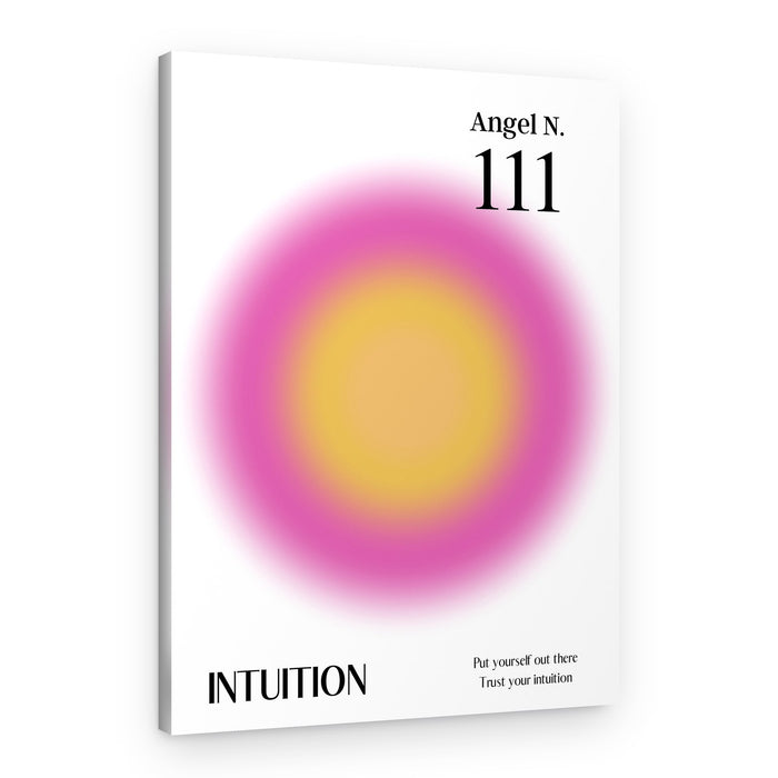 Angel Numbers Aura – Canvas Print