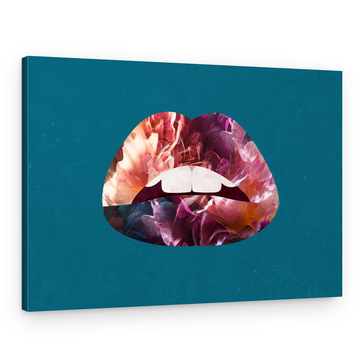 Blooming Lips – Canvas Print