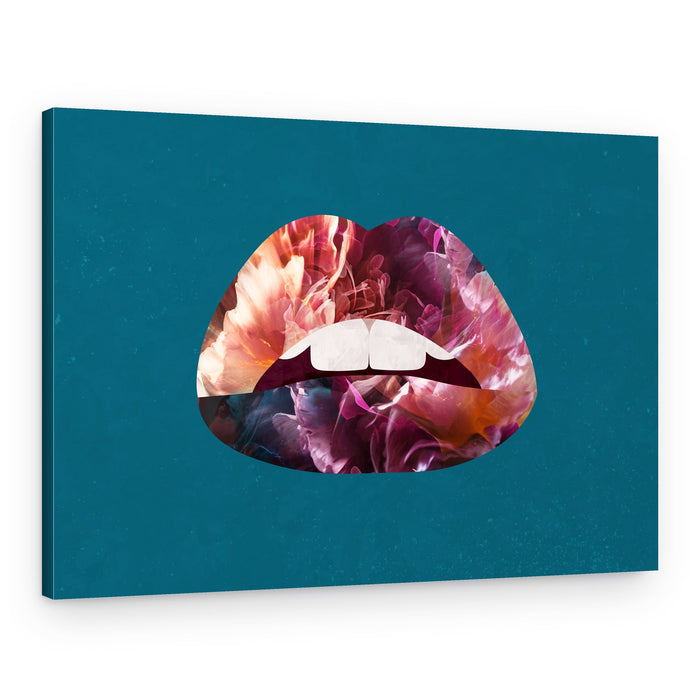 Blooming Lips – Canvas Print