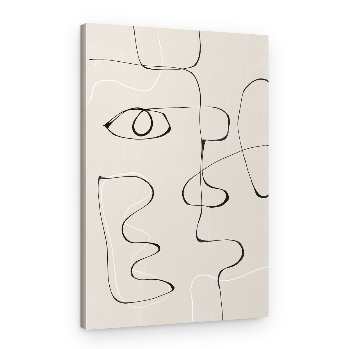Abstract Facescape – Canvas Print