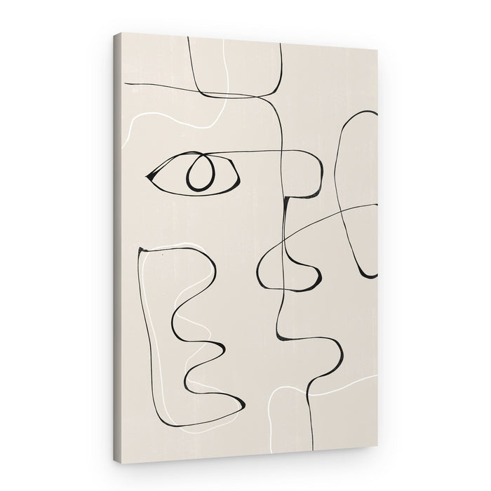 Abstract Facescape – Canvas Print