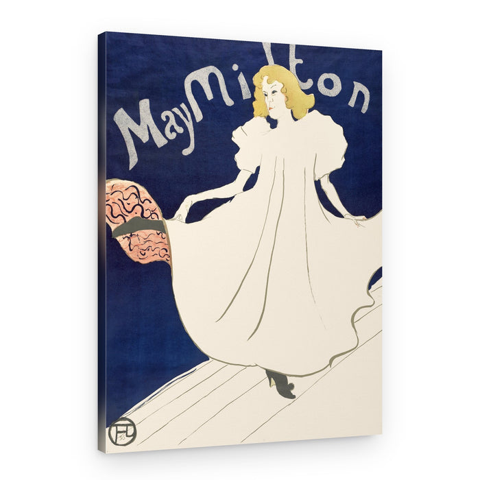 May Milton Poster(1895) – Canvas Print