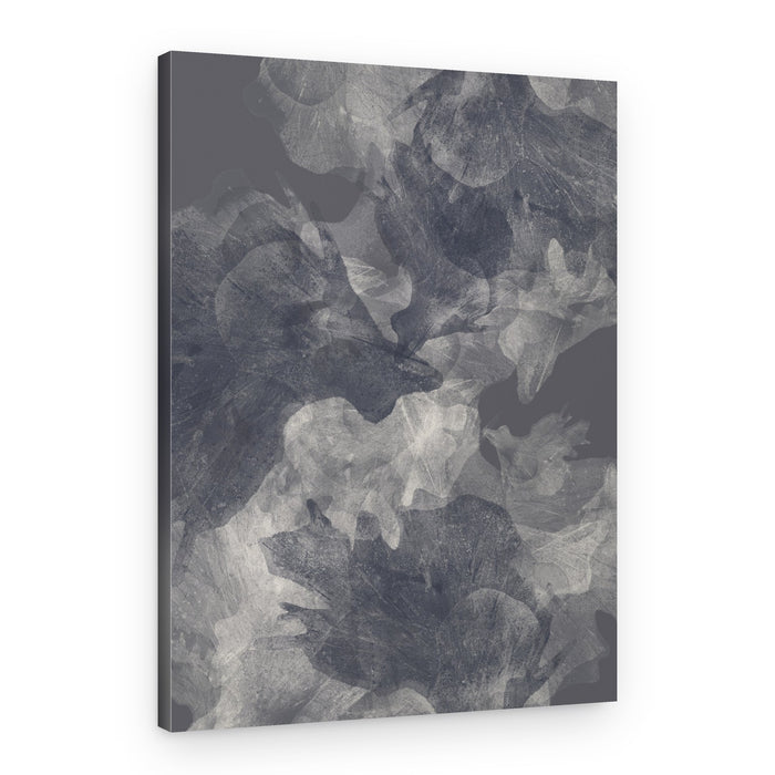 Muted Grey Botanicals – Canvas Print