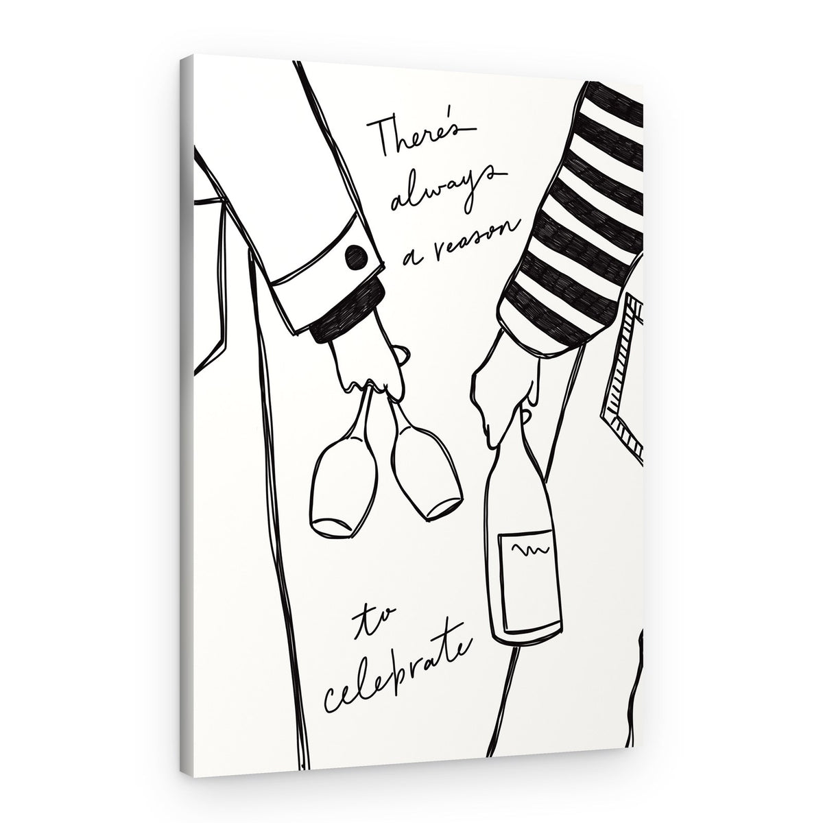 Cheers to Celebration – Canvas Print