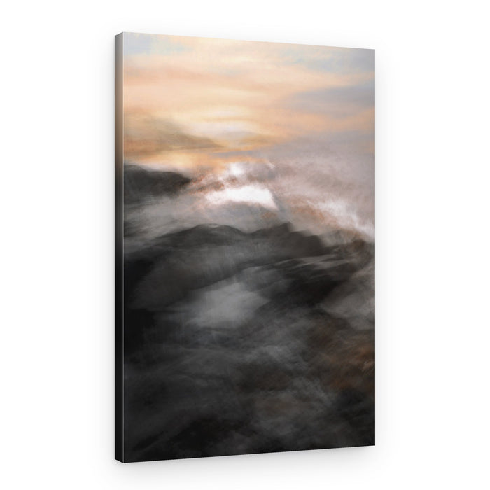 Misty Ocean Dawn – Canvas Print
