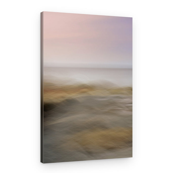 Soft Abstract Horizon – Canvas Print