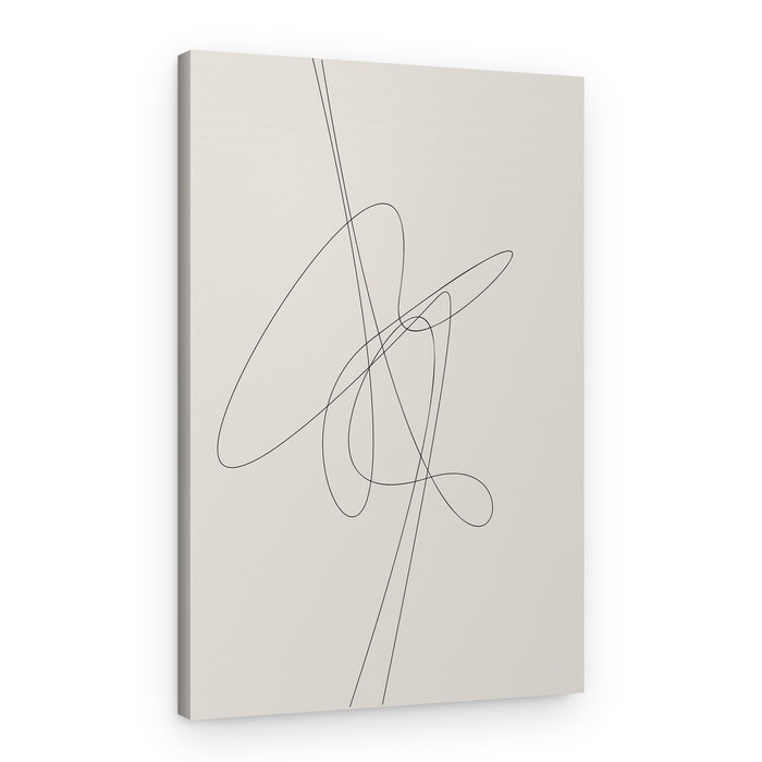 Dynamic Abstract Lines – Canvas Print