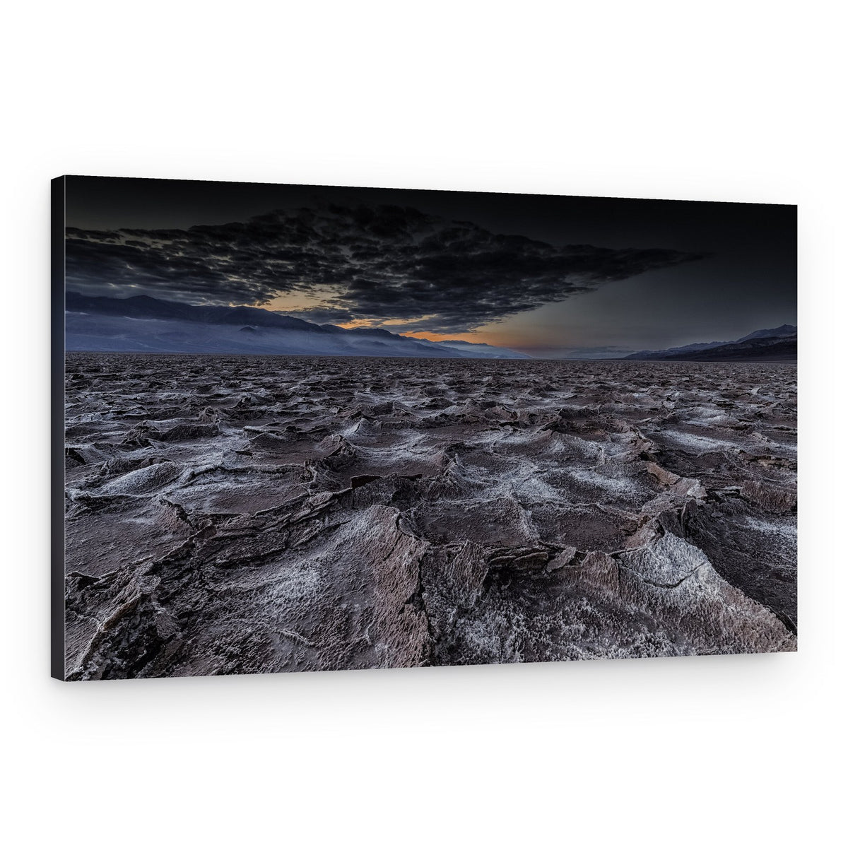 Badwater Basin Sunset – Canvas Print