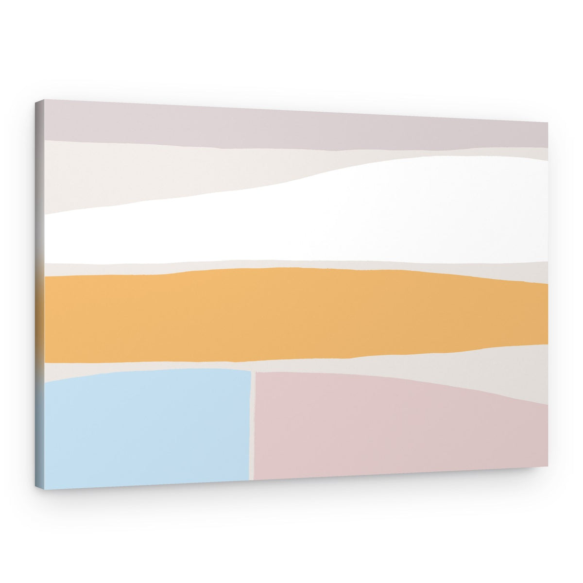 Layered Hues – Canvas Print